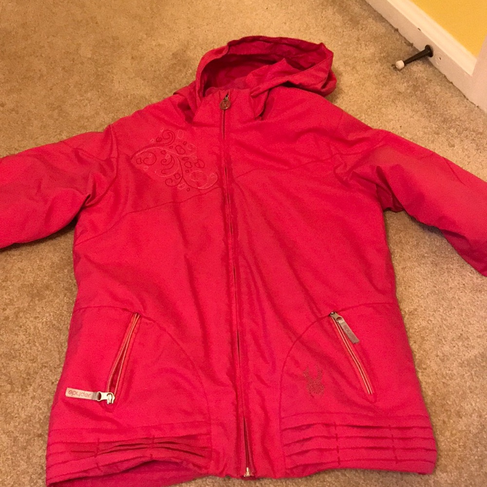 pink spyder winter jacket